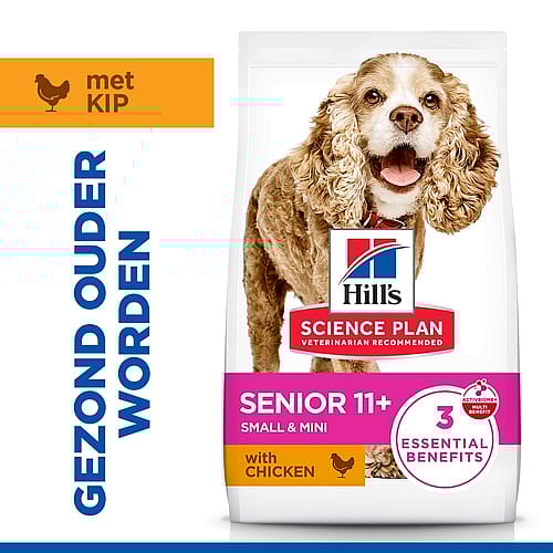 Hondenvoer, Senior, Kleine & Mini, Kip, Hill's Science Plan