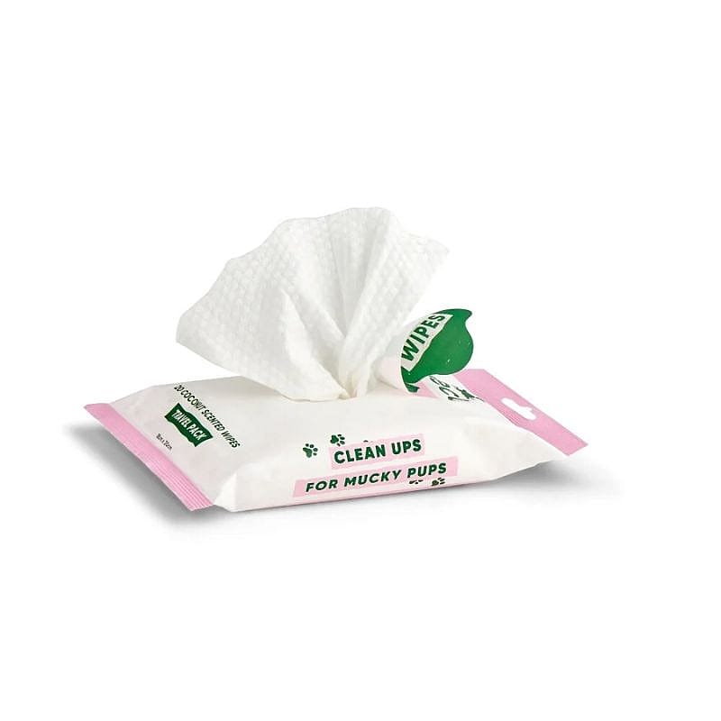 Beco BAMBOO Dog Wipes Travel 20 pack Hond Coconut Scented