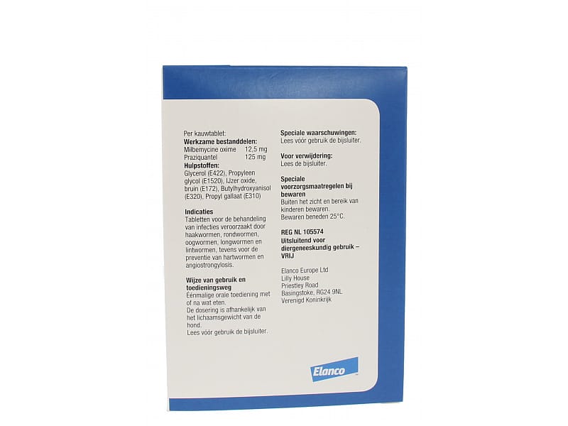 Milbemax Smakelijke Kauwtablet Grote Hond Ontwormen