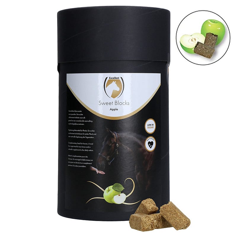 Excellent Sweet Blocks Paard 3 kg Apple