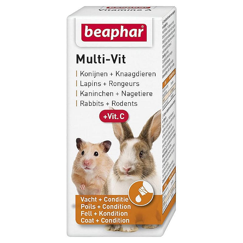 Beaphar Multi-Vit Knaagdier 20 ml