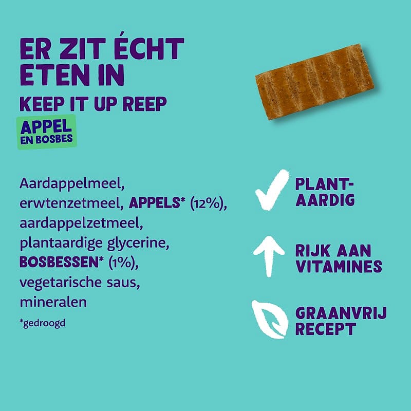 Edgard & Cooper Keep It Up Bar Appel & Bosbes 30 gram