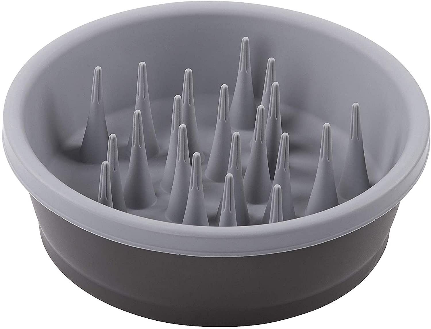 Dexas Slow Feeder Hond Grijs