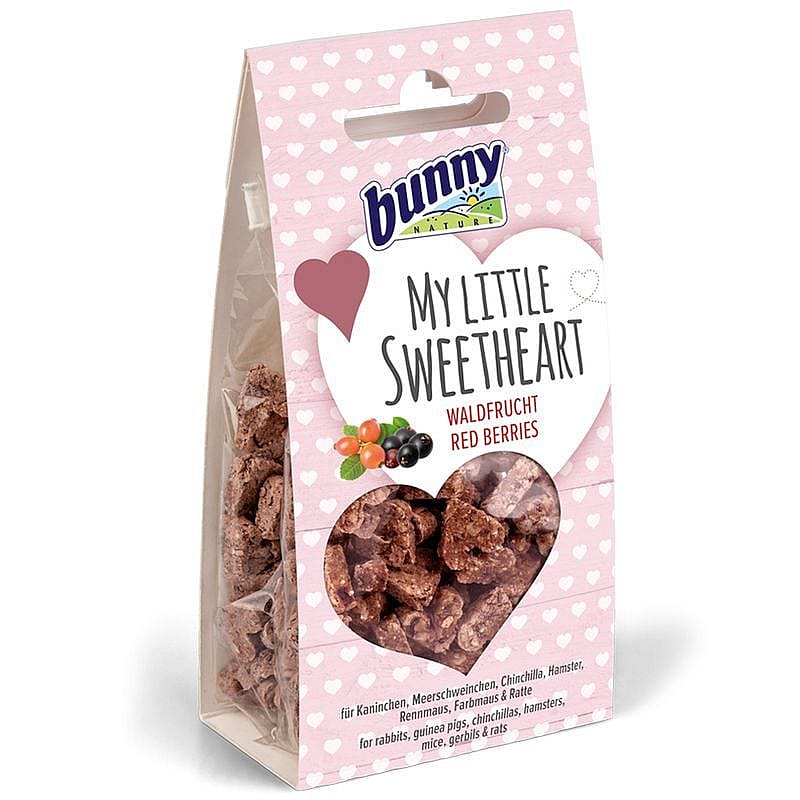 Bunny Nature My Little Sweetheart Snack 30 gram Dwergkonijn & Knaagdier Bosvruchten