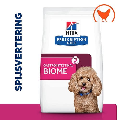 Hill's Prescription Diet Gastrointestinal Biome Mini hondenvoer met Kip