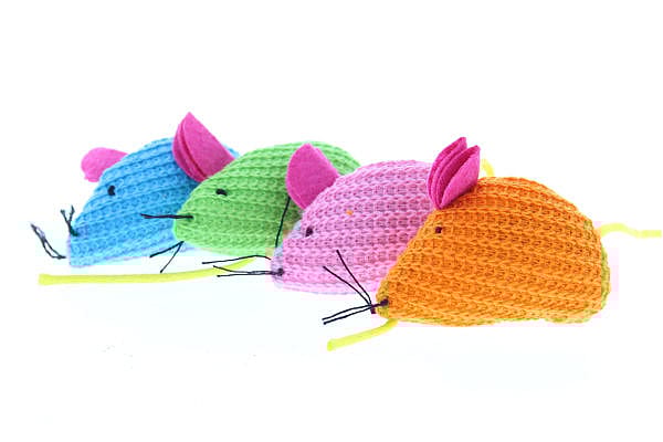 Dierapotheker Muisjes Spelen Kat 4 stuks