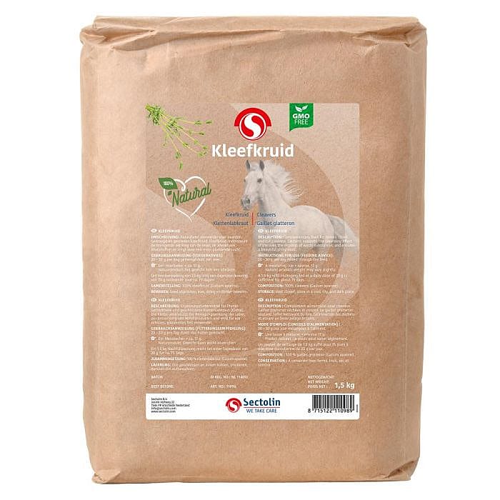Sectolin Kleefkruid Reiniging Paard Navulverpakking - 1.5 kg