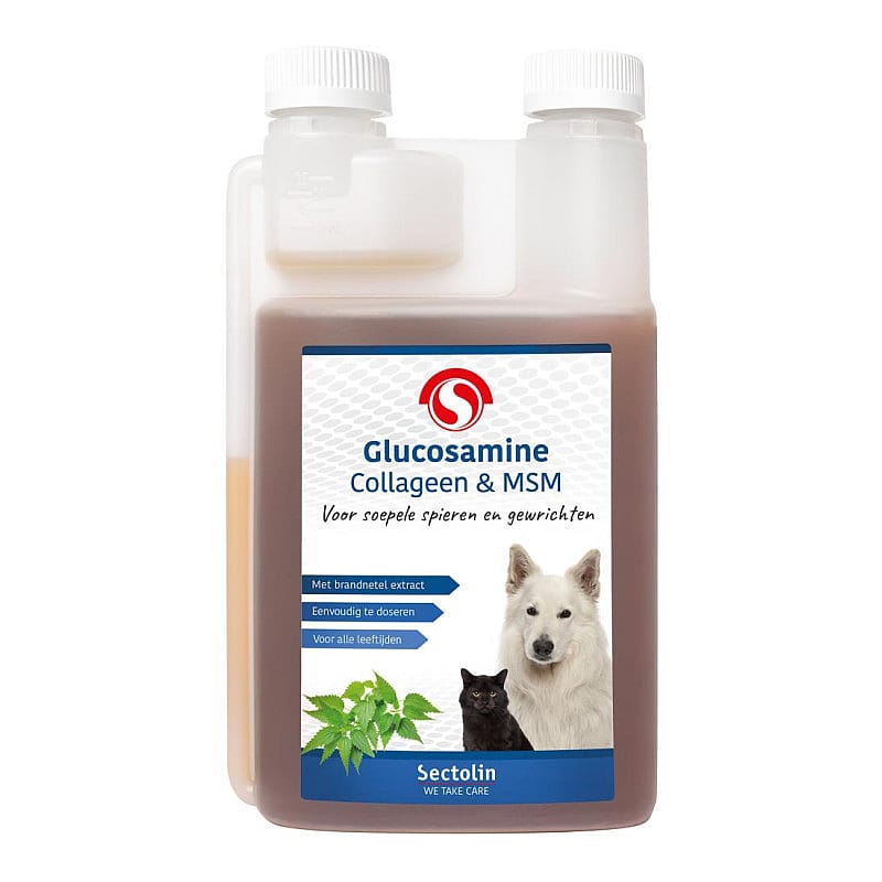 Sectolin Glucosamine, Collageen & MSM Gewrichten Hond Kat