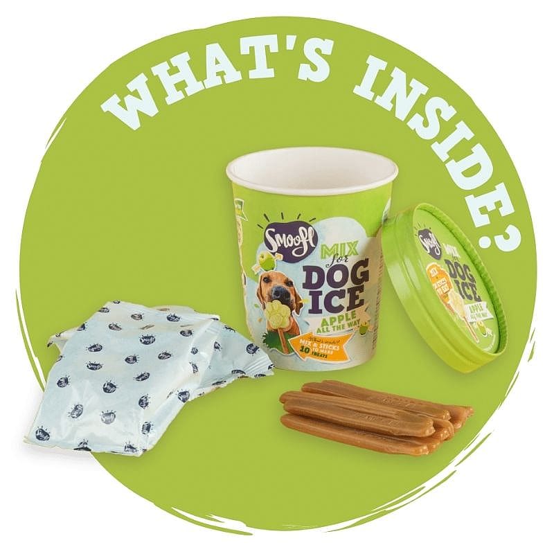 Smoofl Honden IJsmix 160 gram Appel