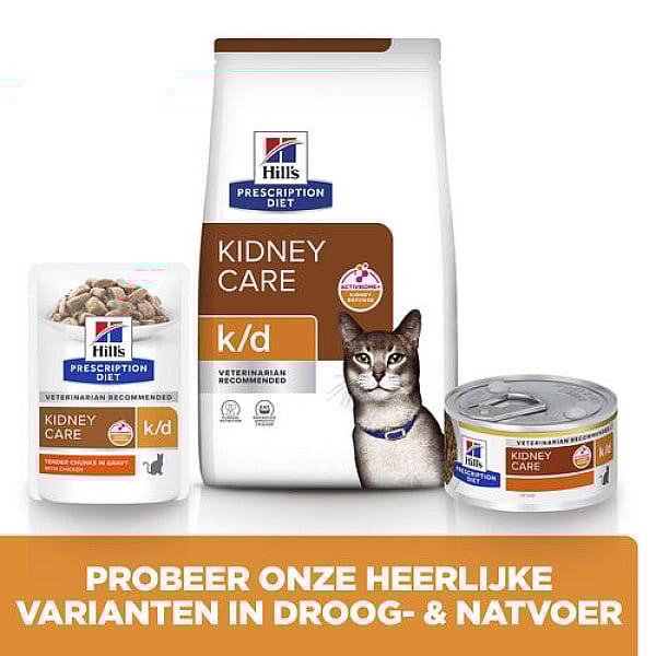 Hill's Prescription Diet KD Kidney Care Kat Stoofpotjes