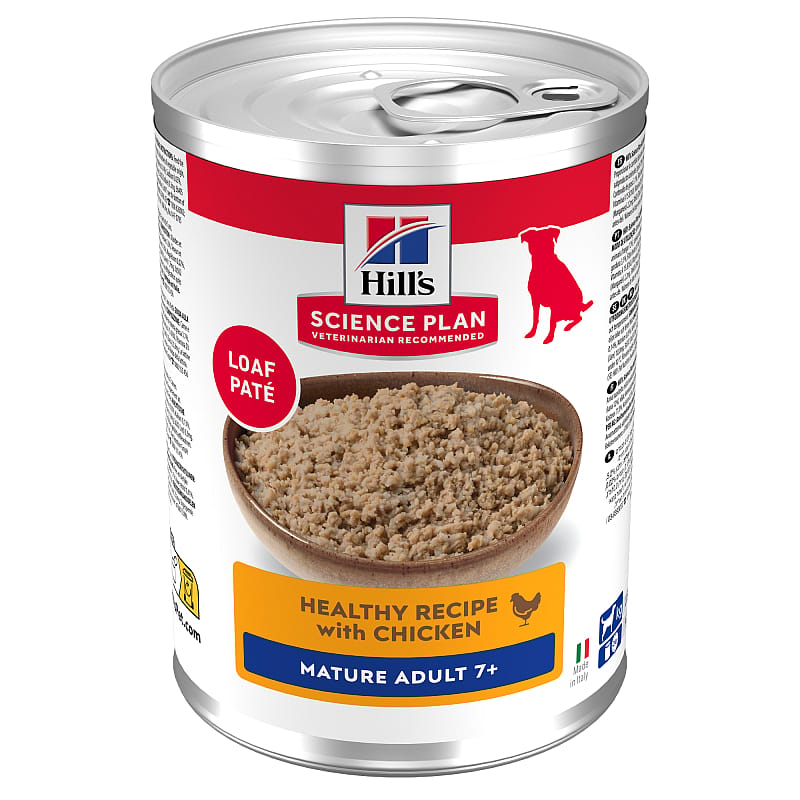 voer, blikvoer, kip, maaltijd, hondenvoer