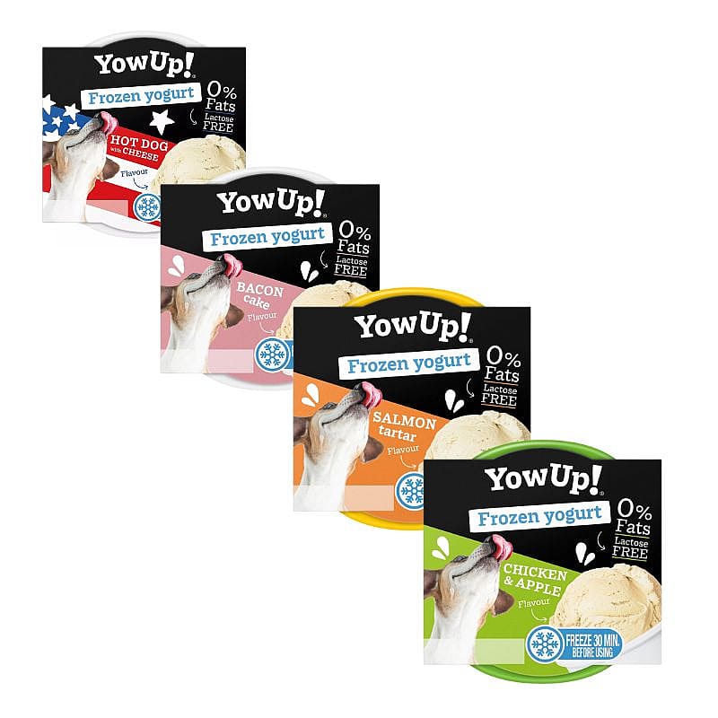 YowUp! Ice Cream Yogurt Hond Kat 110 gram Hot Dog With Cheese