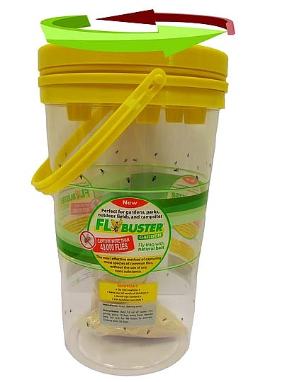 Flybuster vliegen systeem Garden Trap incl. 40 gram lokaas