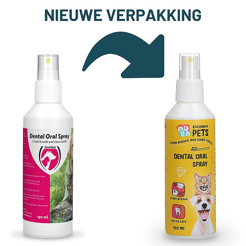 Excellent Dental Oral Spray Hond Kat 150 ml