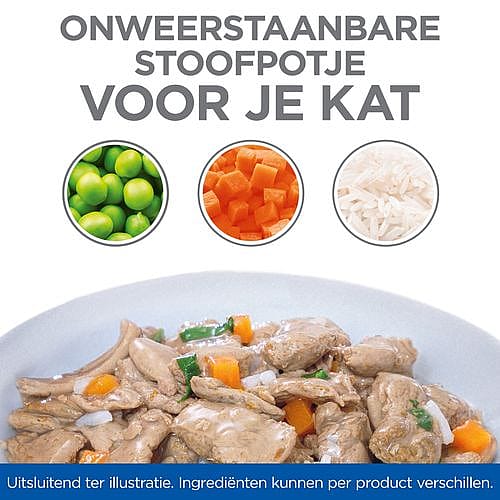 Hill's Science Plan Healthy Cuisine Kittenvoer Stoofpotje Kip Zeevis 12 x 80 gram