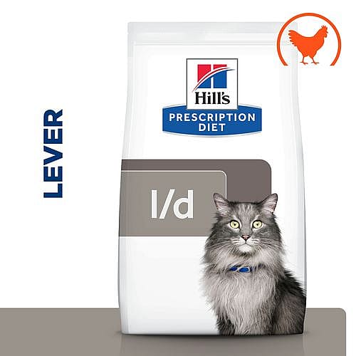 Hill's Prescription Diet LD Liver Care Kattenvoer Kip 1.5 kg