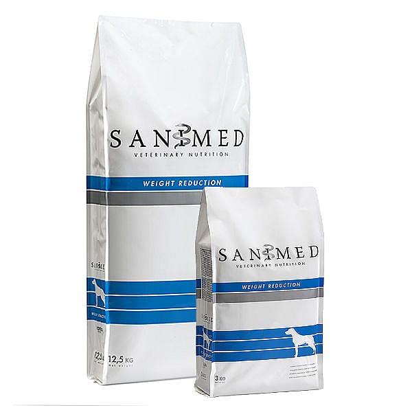 Sanimed Weight Reduction Hond Dieetvoer: Gewichtsverlies - Spiermassa behoud - Vetverbranding