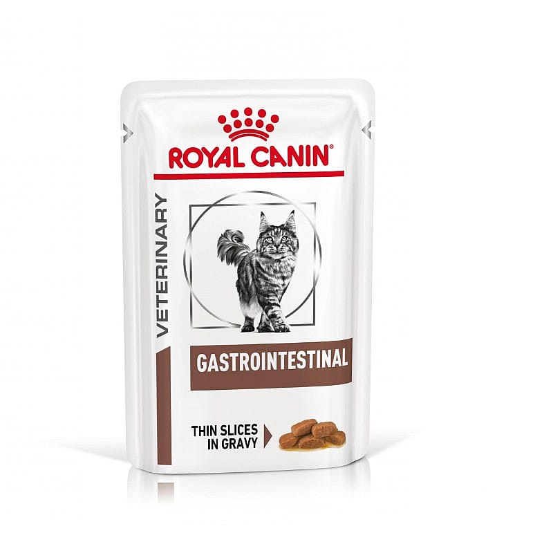 Royal Canin Gastrointestinal Kat 12 x 85 gram maaltijdzakjes