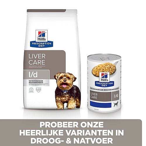 Hill's Prescription Diet LD Liver Care Hondenvoer 12 x 370 gram blikjes
