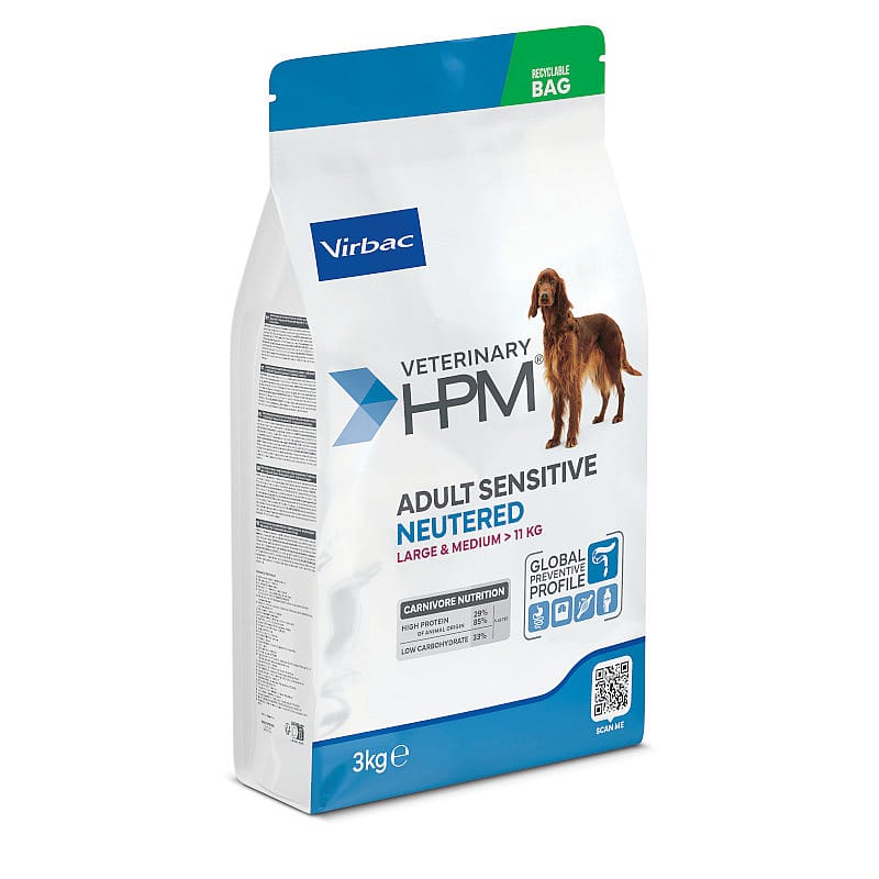 HPM Adult Sensitive Neutered Dog Large & Medium 3 kg