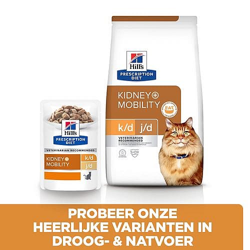 Hill's Prescription Diet KD + Mobility Kattenvoer
