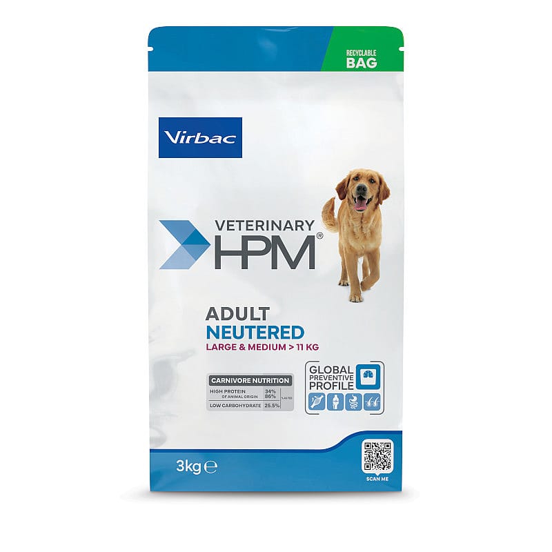 HPM Adult Neutered Dog Large & Medium 3 kg