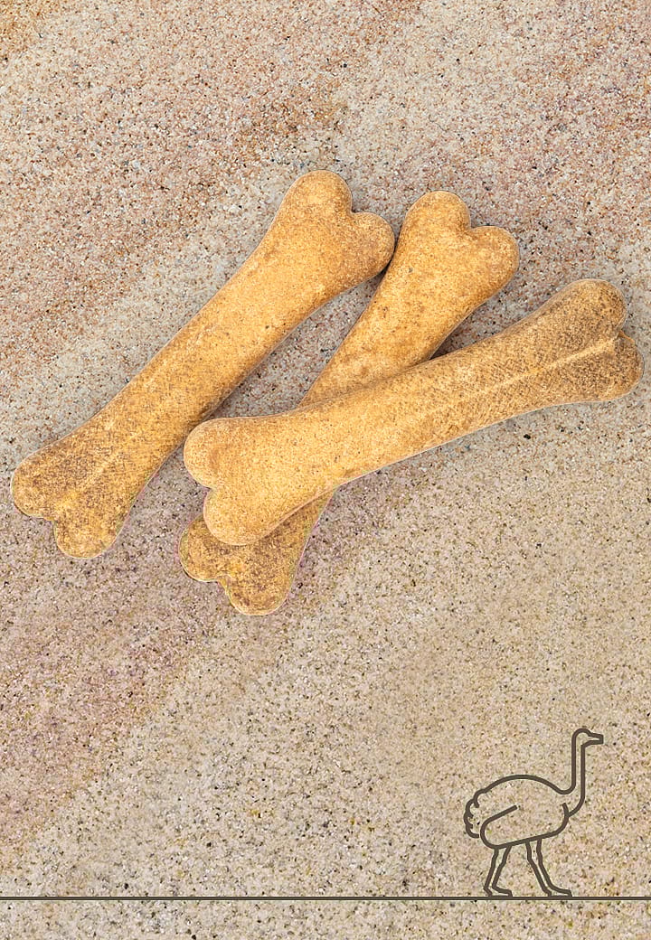 Vet-Concept Struisvogelbotten Snack Hond