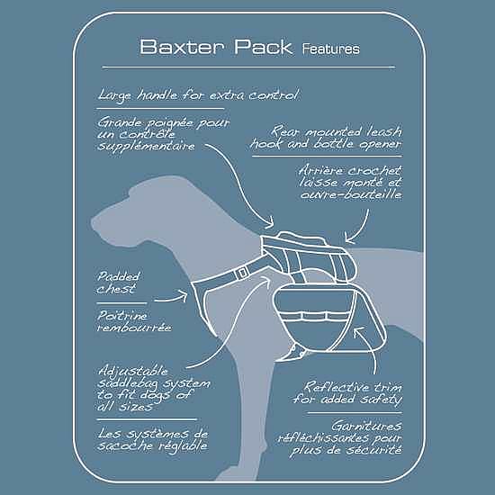 Kurgo Baxter Backpack Chili/Barn Red