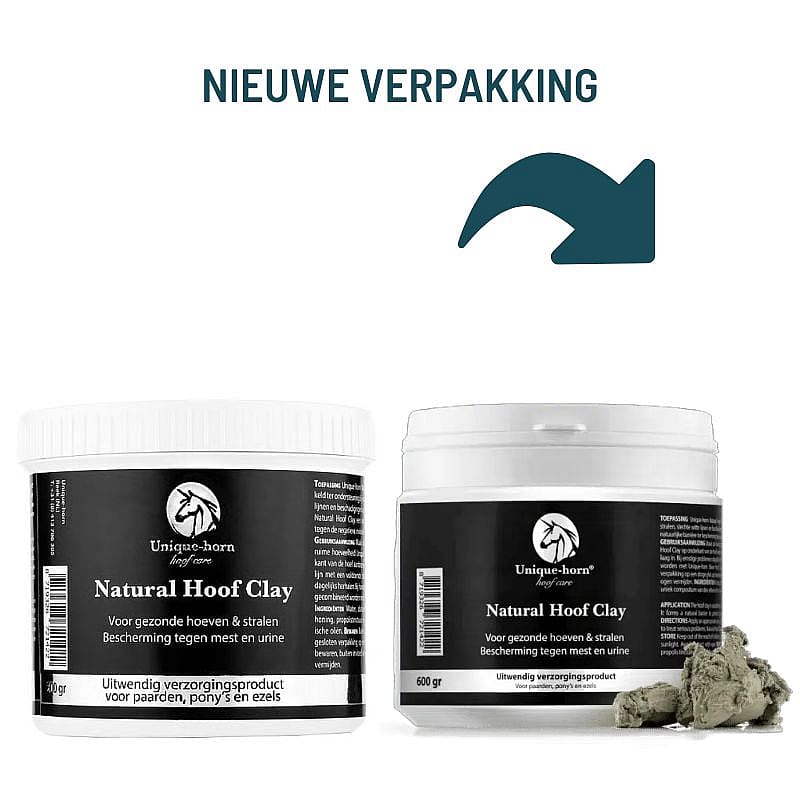hoofdpijn, Natural Hoof Clay, hoefverzorging, hoornverzorging, clay