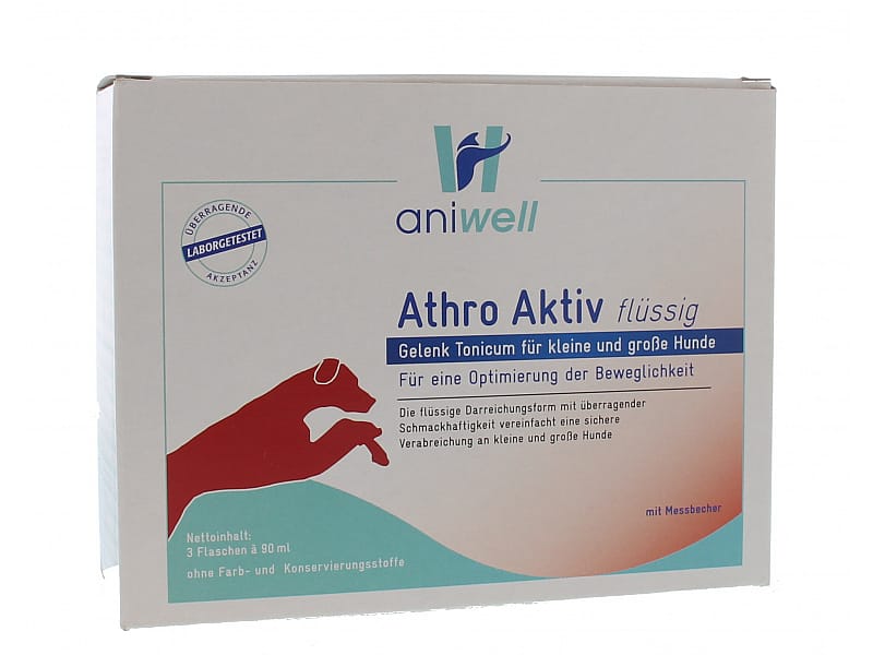 Aniwell Athro Aktiv Gewrichts Tonicum Hond 3 x 90 ml