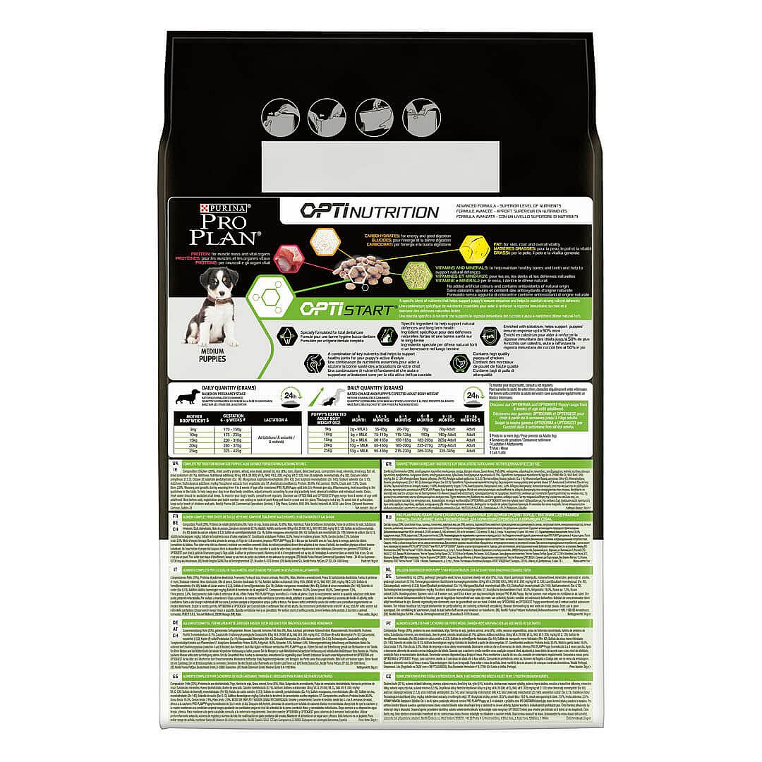 Purina Pro Plan Medium Puppy Healthy Start Kip Hondenvoer 12 kg