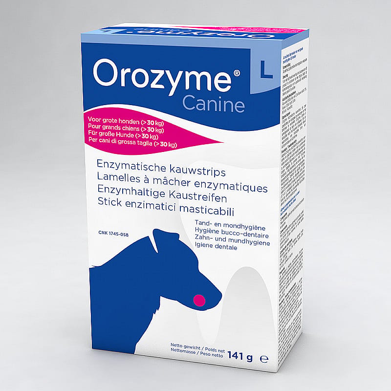 Orozyme Kauwstrips Large > 30 kg - 141 gram