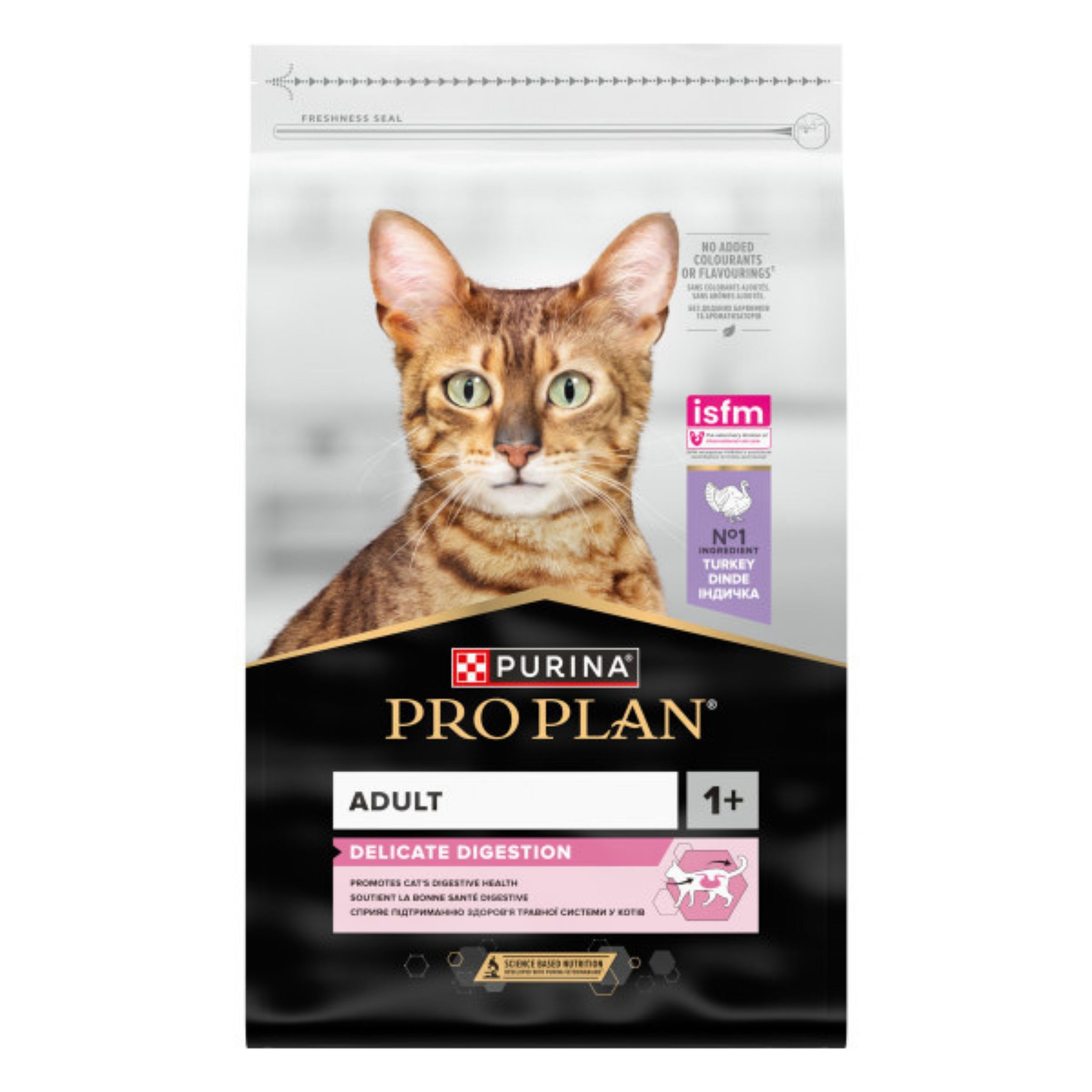 Purina Pro Plan Delicate Digestion Adult Kat 10 kg kalkoen