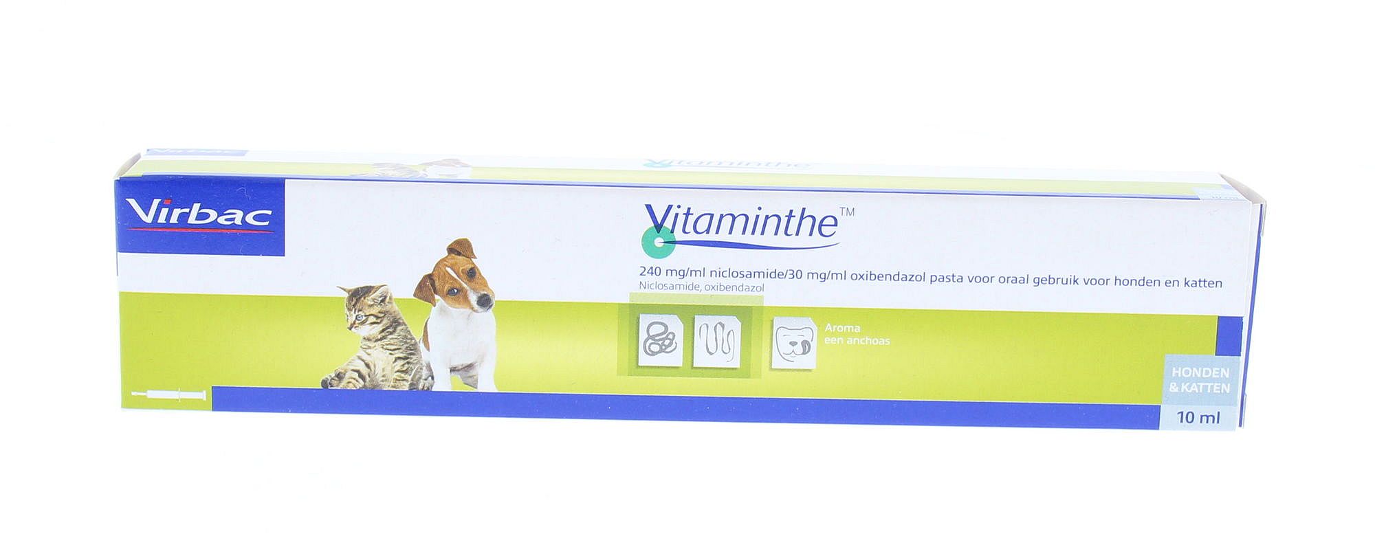 Vitaminthe Ontwormpasta Hond Kat 10 ml + doseerspuitje