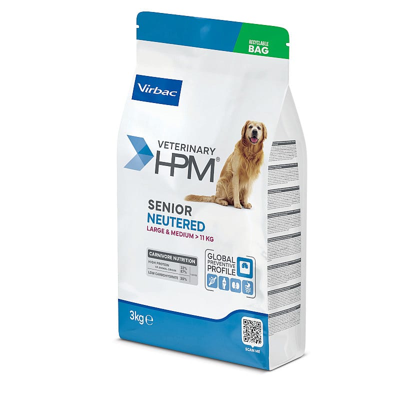HPM Senior Neutered Dog Large & Medium 3 kg