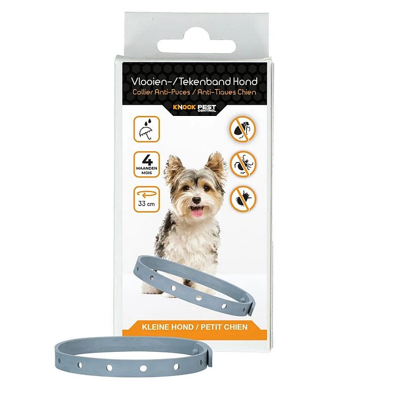 Knock Pest Vlooien/Tekenband Hond - 35 cm