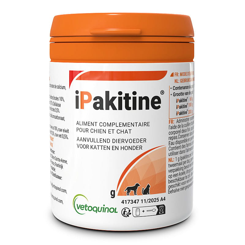 dierenvoer, voer, calcium, oranje, potje