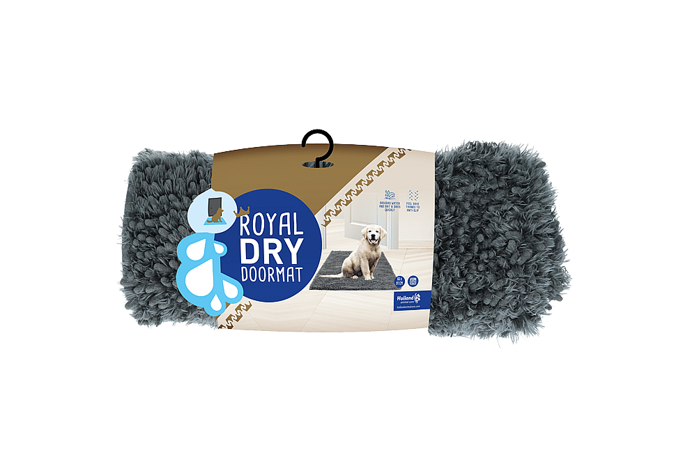 Royal Dry Doormat Droogloop deurmat Hond