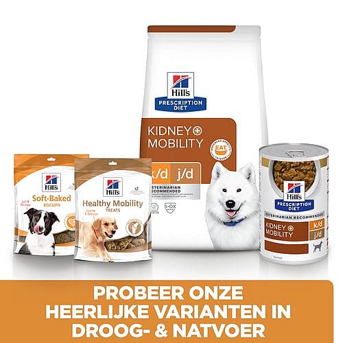 Hill's Prescription Diet KD + Mobility Hondenvoer 4 kg