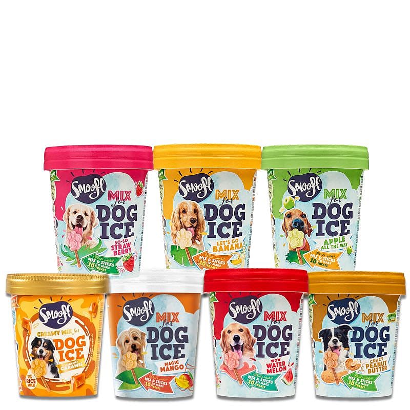 Smoofl Honden IJsmix 160 gram Appel