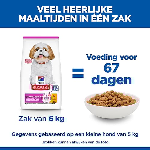 Hill's Science Plan Small & Mini Mature Adult 7+ Hondenvoer