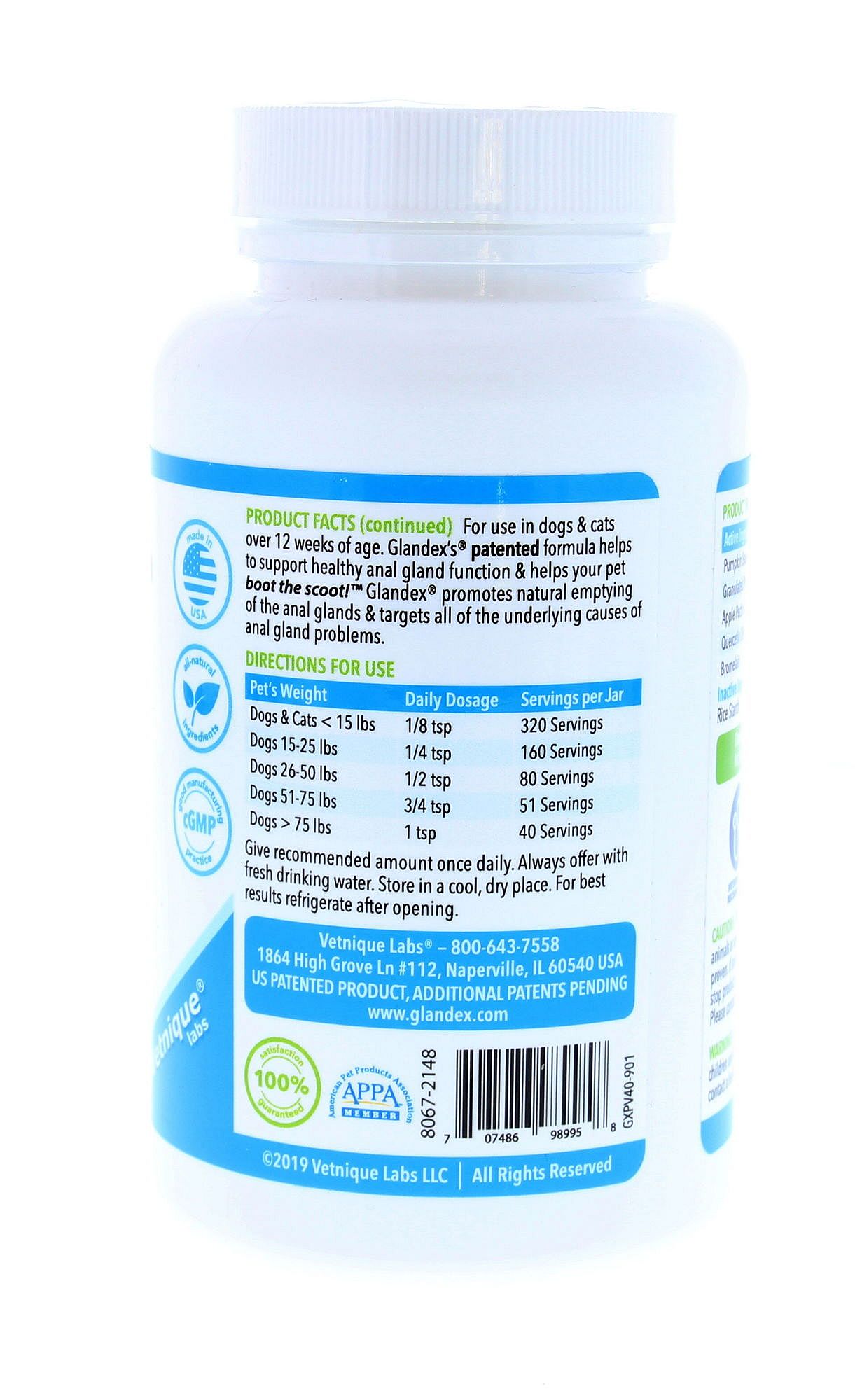 Glandex Vegan Zalm Smaak 114 gram