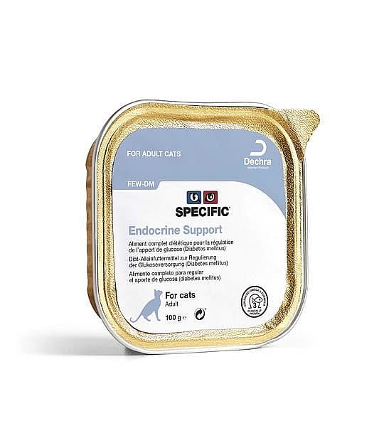 Specific Endocrine Support Kat FEW-DM 7 x 100 gram