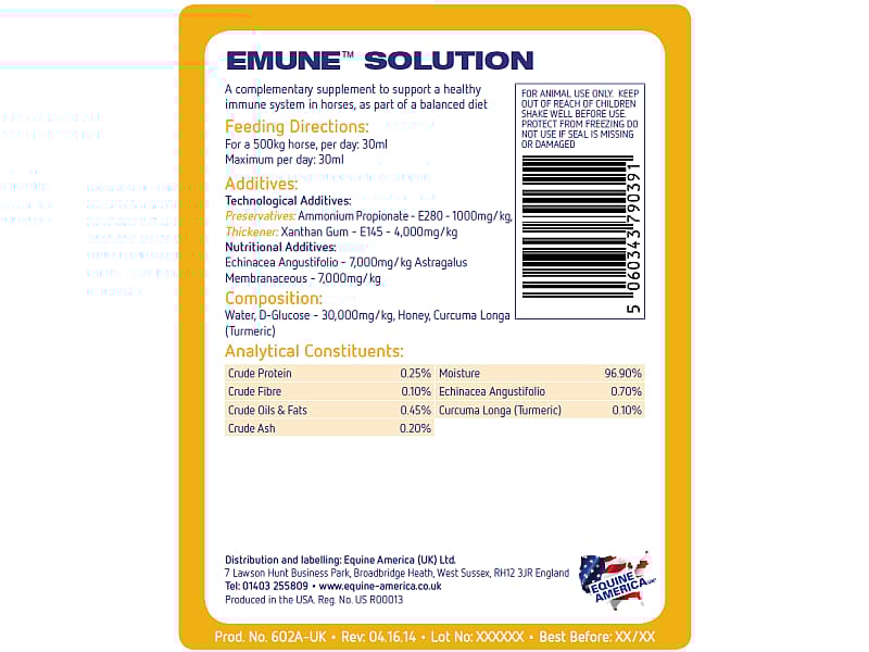 Equine America Emune 1 liter
