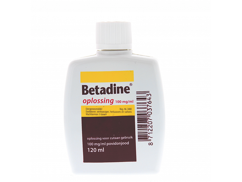 Betadine Oplossing 120 ml