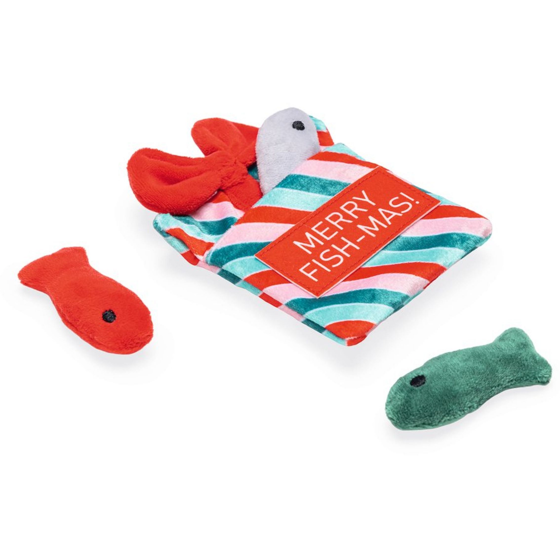 Beeztees Kerst Cadeau met Visjes Kat