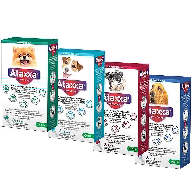 Ataxxa Spot-On 3 pipetten