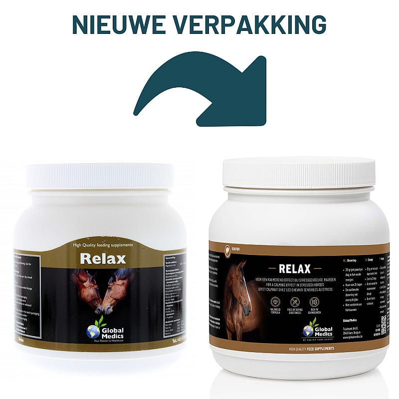 Global Medics Relax Stress Paard 500 gram