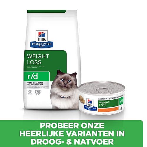 Hill's Prescription Diet RD Weight Reduction Kattenvoer Kip
