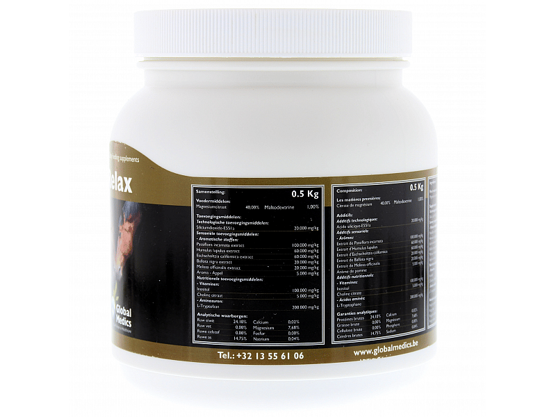 Global Medics Relax Stress Paard 500 gram